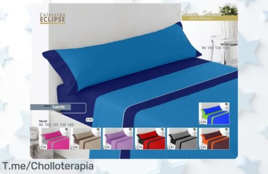 Renueva tus noches con el ofertón del juego de sábanas verano 3 piezas, ¡ligeras y elegantes! Mejora tu descanso a un precio loco Compra ya antes de que se agoten