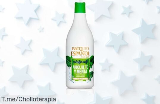 Revitaliza tu cabello con el champú Árbol de Té + Menta, dile adiós a la grasa y caspa Aprovecha este ofertón único antes que se agote, ¡no te quedes sin él!