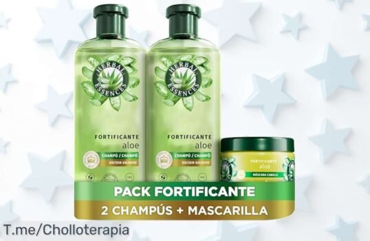 Revitaliza tu cabello con el combo de aloe: champú y mascarilla para una hidratación intensa ¡Aprovecha este ofertón único, actúa ya antes que se agote!