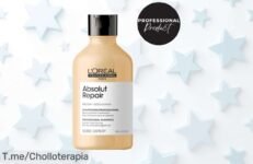 Revive tu cabello hoy con el champú reparador Absolut Repair de L'Oréal, un super chollo repleto de proteínas y quinoa dorada ¡No pierdas esta oferta loca y compra ya!
