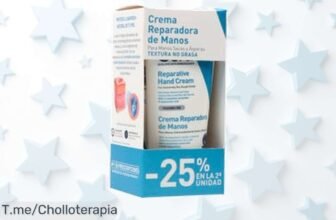 Revive tus manos con Duplo Crema Reparadora CERAVE, un super chollo que transforma la sequedad en suavidad ¡Compra ahora y aprovecha esta oferta limitada antes de que se agote!