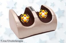 Revive tus pies con el Masajeador Shiatsu Calentado, una máquina vibradora que alivia el dolor y te hará sentir en el cielo; ¡aprovecha este ofertón antes de que se acabe!
