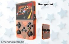 Revivir tus juegos favoritos nunca fue tan fácil: Consigue ya la retro consola portátil de 64GB-128GB en este precio loco y disfruta de diversión ilimitada ¡Apresúrate, quedan pocas!