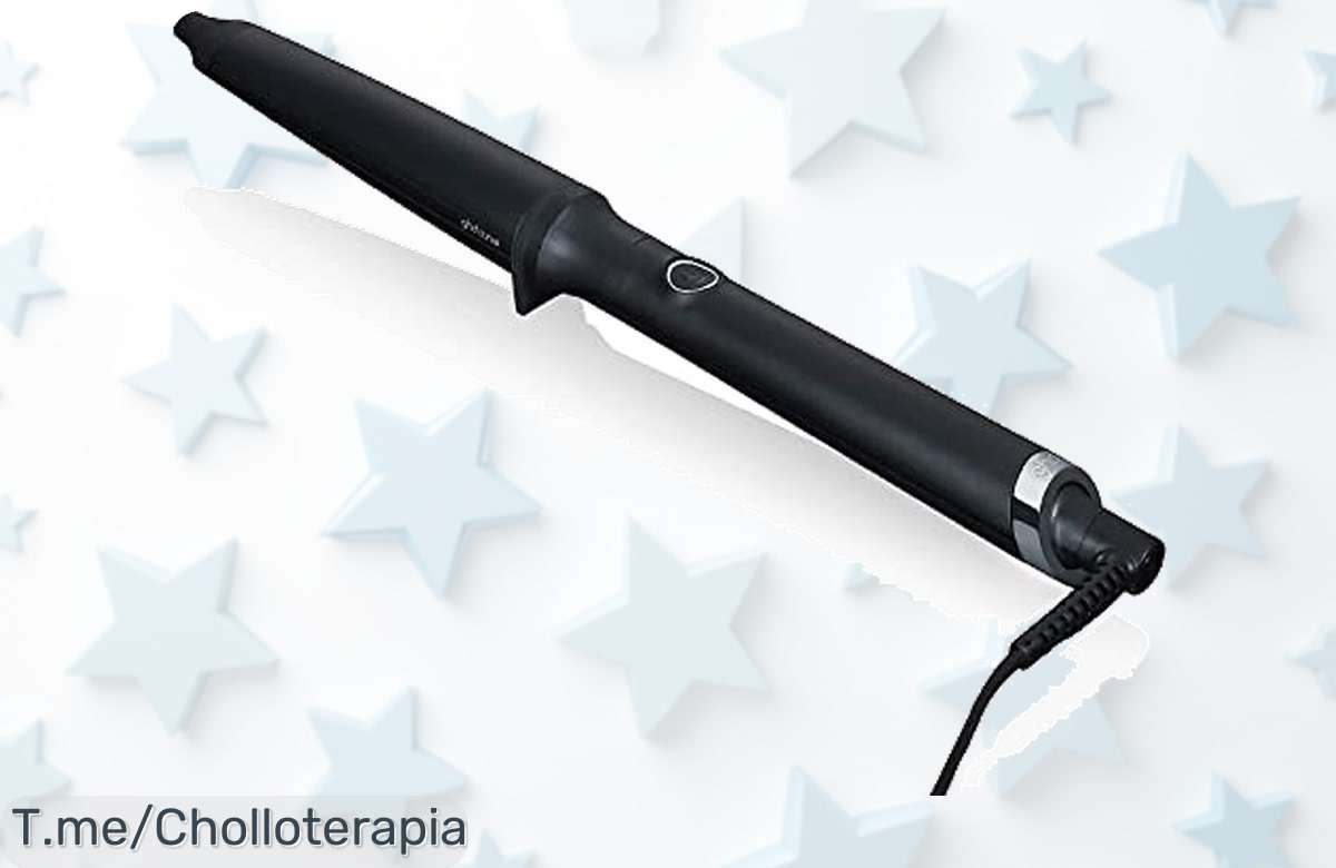 Rizador ghd Curve: Crea ondas surferas y rizos duraderos a precio loco, luzca hermosa con tecnología avanzada. ¡Compra ya este ofertón antes de que se agote!