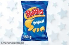 Ruffles Original: El crujido y sabor que hará tus momentos únicos ¡Super chollo de 150gr! No te quedes sin probarlas, esta oferta vuela ¡Actúa ya!