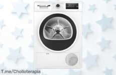 Secadora Bosch de 8 kg: Seca tu ropa en solo 40 minutos y disfruta del acabado perfecto ¡No te pierdas este super chollo, las unidades vuelan rápido!