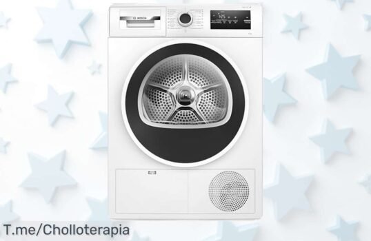 Secadora Bosch de 8 kg: Seca tu ropa en solo 40 minutos y disfruta del acabado perfecto ¡No te pierdas este super chollo, las unidades vuelan rápido!