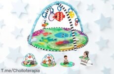 Sorprende a tu bebé con el Gimnasio de Actividades Baby Einstein, 5 juguetes estimulantes y diversión garantizada ¡Aprovecha este ofertón antes de que se agote!