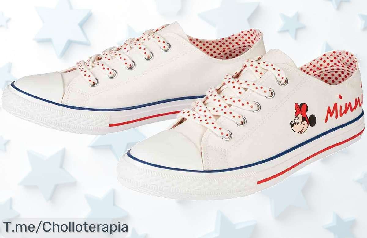 Sorprende a tu peque con las deportivas júnior de Minnie Mouse, cómodas y únicas; ¡aprovéchate del ofertón limitado y hazte con ellas antes que vuelen!