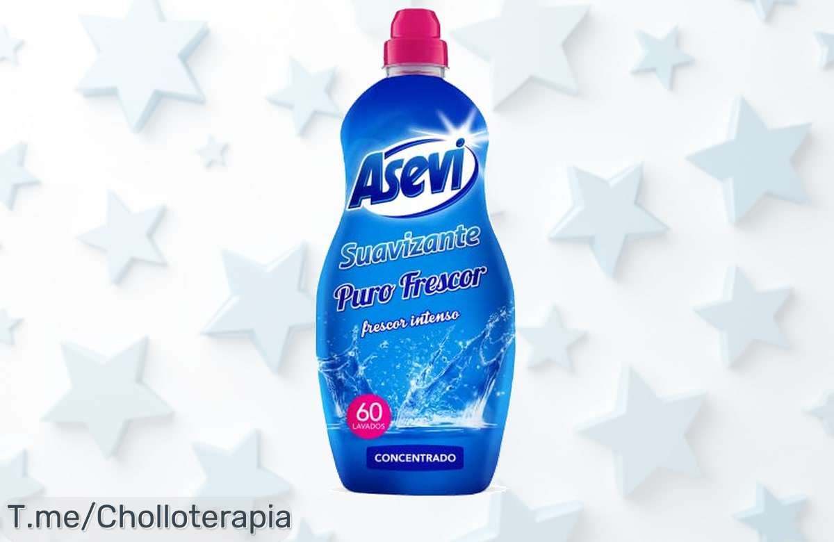 Suavizante Asevi: 60 Lavados de Pura Suavidad y Aroma Fresco, ¡Super Chollo que No Puedes Dejar Pasar! Tu Ropa Merece el Cariño, Llévatelo Ya Antes Que Se Agote.