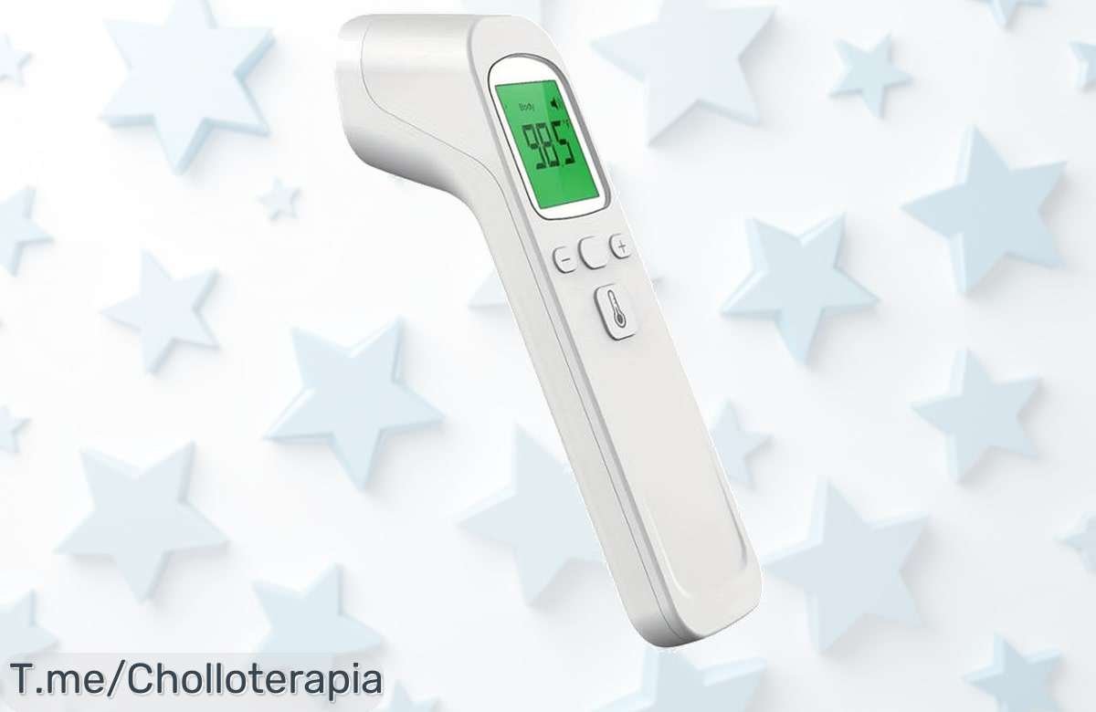 Termómetro Digital Inalámbrico: La Forma Más Rápida y Segura de Medir la Fiebre Sin Contacto, ¡Aprovecha Este Ofertón a un Precio de Ganga Antes que Se Agote!