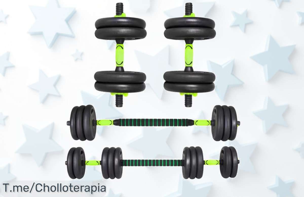 Transforma Tu Entrenamiento Con El Juego De Mancuernas Ajustable 4 En 1 A Un Precio Loco, Mejora Tu Fuerza Y Aprovecha Esta Oferta Única Antes Que Se Agote ¡Compra Ya!