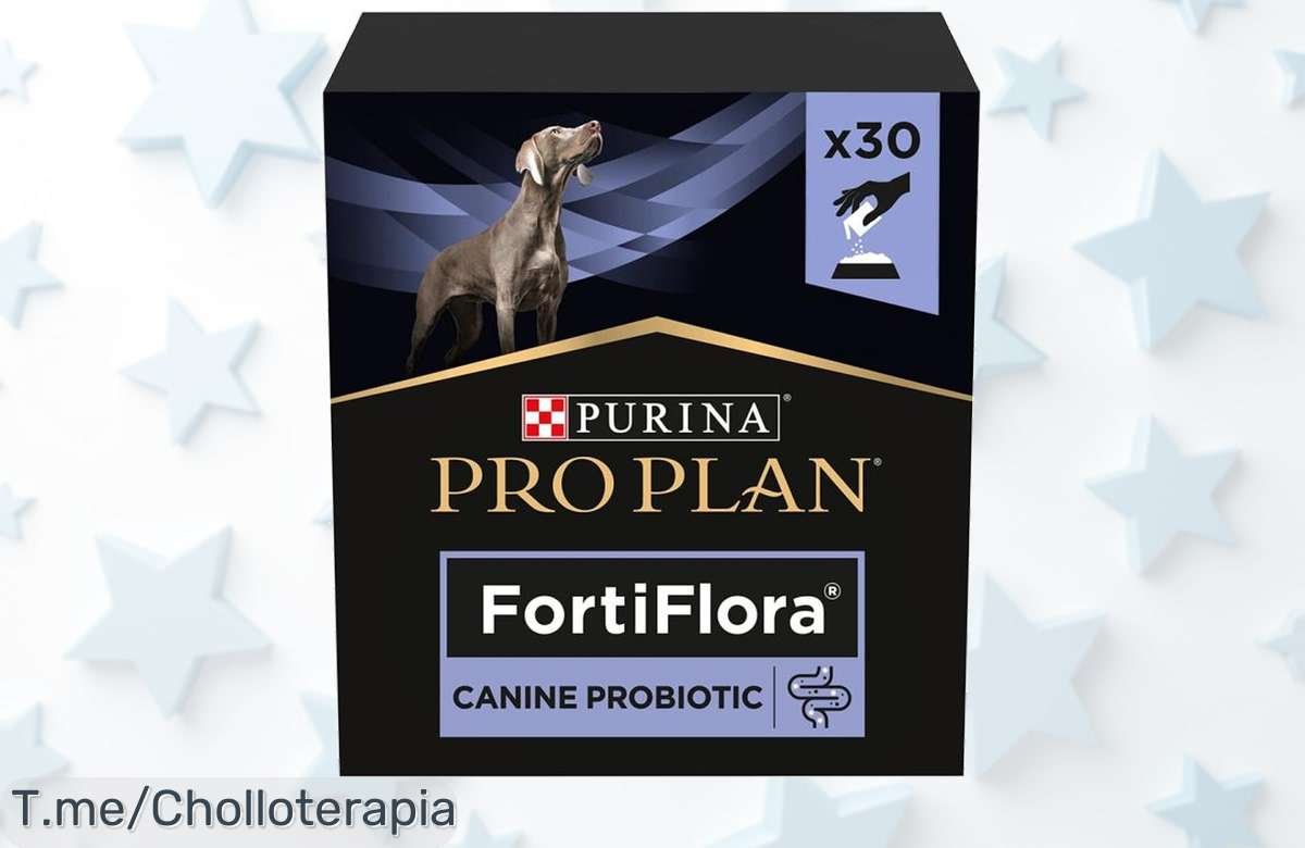 Transforma la salud de tu perrito con Pro Plan Fortiflora, el super chollo probiótico que eliminará la diarrea. ¡Compra ahora y aprovecha esta oferta única antes de que se acabe!