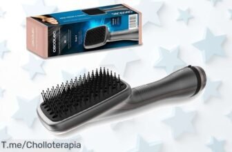 Transforma tu cabello en minutos con el cepillo moldeador Cecotec: ¡super chollo para un brillo increíble! No esperes más, esta oferta limitada te dejará boquiabierto