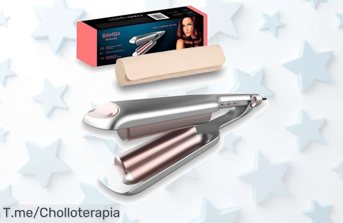 Transforma tu cabello en solo un plisplas con la Plancha de Ondas Cecotec RitualCare, ¡ofertón con calentamiento rápido y protección! No te quedes sin ella, actúa ya.