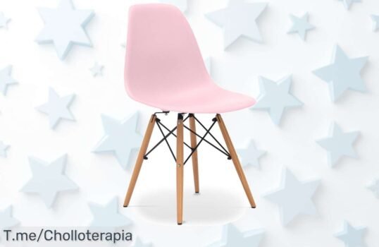 Transforma tu comedor con la silla escandinava que todos desean, diseño espectacular y comodidad inigualable ¡Aprovecha este super chollo antes de que se agote!