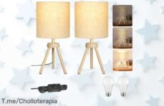 Transforma tu espacio con las lámparas táctiles OUTON: diseño moderno, carga USB y luz regulable ¡No te pierdas este ofertón, solo por tiempo limitado!