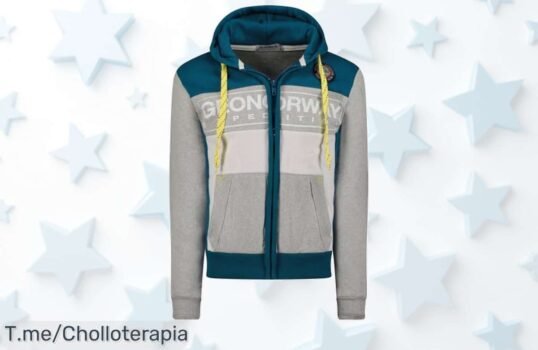 Transforma tu estilo con la sudadera Geographical Norway Gweny a precio loco y ahorra un montón, ¡aprovecha este ofertón antes de que se acabe!