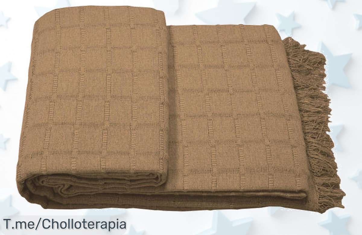 Transforma tu hogar con HOMESOL®: Colcha multiusos que crea un ambiente acogedor. Aprovecha el super chollo y compra ahora antes de que se agote esta oferta única.