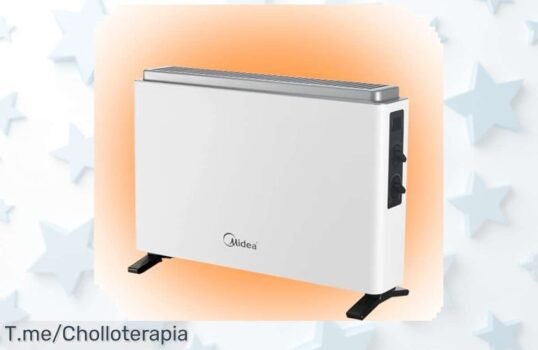 Transforma tu hogar con el MIDEA Convector Radiador Eléctrico: calor rápido, seguro y silencioso a un precio loco ¡No dejes pasar este ofertón antes de que se agote!