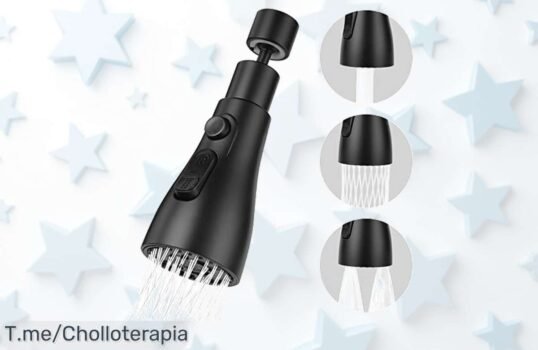 Transforma tu hogar con el OSDUE Aireador de Grifo: ¡3 modos de agua para simplificarte la vida! Oferta limitada, no te quedes sin este super chollo que hará maravillas