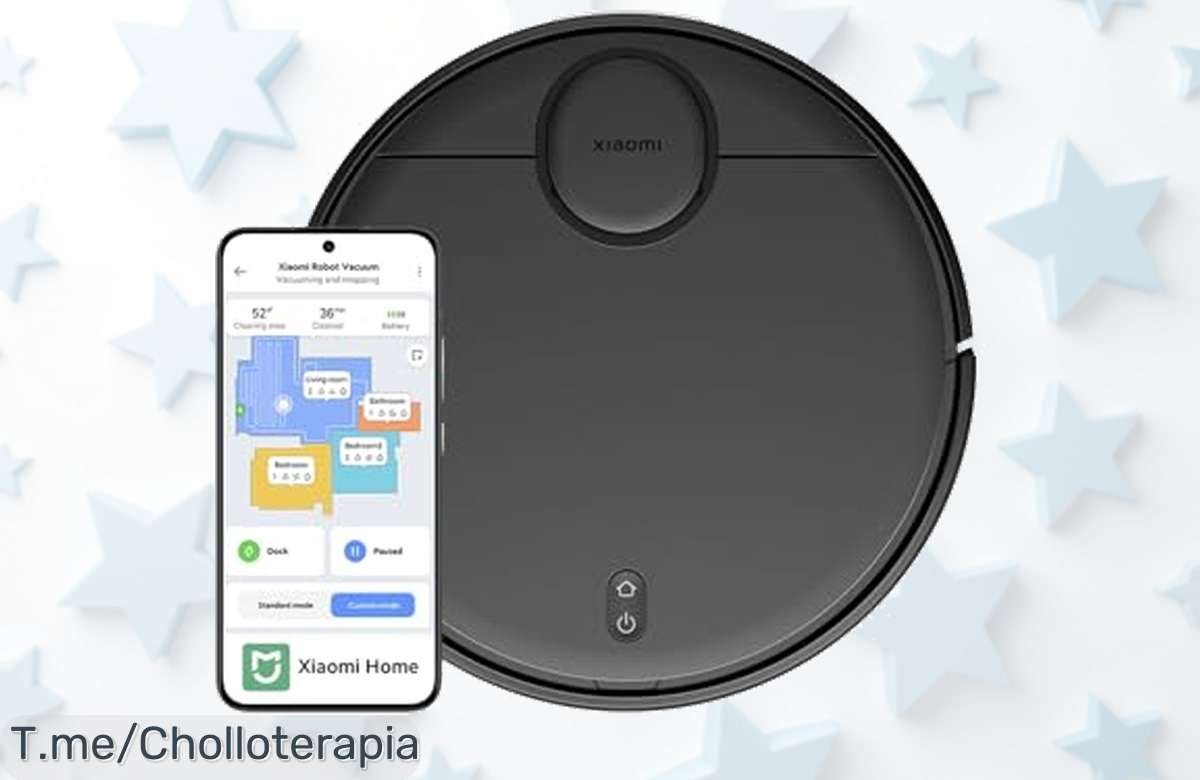 Transforma tu hogar con el Xiaomi Robot Vacuum T12, succión poderosa y limpieza inteligente: oferta única que no puedes perderte. ¡Compra ya antes de quedarte sin él!