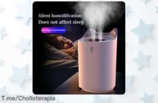 Transforma tu hogar con el humidificador de aire de doble chorro: frescura y aroma genial a un precio loco ¡Stock limitado, actúa ya antes que se agote!