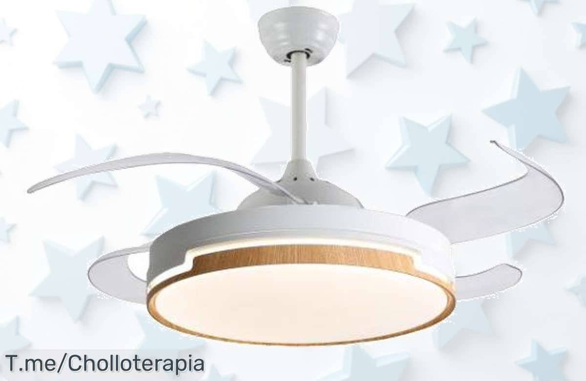 Transforma tu hogar con el ventilador de techo LedHogar: ¡ofertón único con 6 velocidades, luz LED y mando a distancia! No dejes pasar este super chollo, actúa ya.