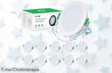 Transforma tu hogar con este ofertón de 10 focos LED empotrables regulables a un precio loco, calidad premium y luz cálida ¡Compra ya antes de que se agote!