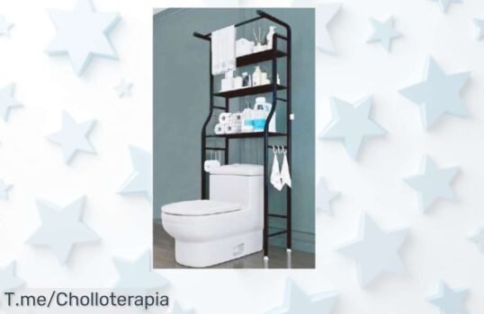 Transforma tu hogar con la estantería multiuso, aprovechando cada rincón y logrando una organización increíble ¡Aprovecha este super chollo antes de que se agote!