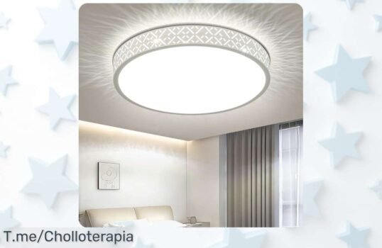 Transforma tu hogar con la lámpara LED calada a un precio loco, disfruta de su estilo y ahorra con un descuentazo ¡pero apúrate, esta oferta es limitada!