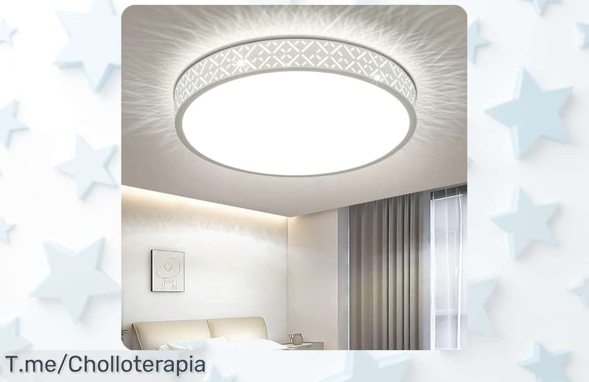 Transforma tu hogar con la lámpara LED calada a un precio loco, disfruta de su estilo y ahorra con un descuentazo ¡pero apúrate, esta oferta es limitada!