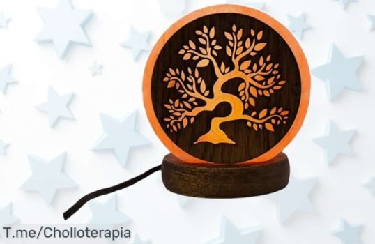 Transforma tu hogar con nuestra lámpara de sal del Himalaya: ambiente acogedor y relajante en un solo clic, ¡aprovecha este súper chollo antes de que se agote!