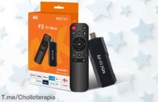 Transforma tu hogar en un cine con el TV Stick 4K MX10 F2: calidad asombrosa y diversión ilimitada a un precio loco ¡Aprovecha este ofertón antes de que desaparezca!