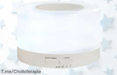 Transforma tu hogar en un oasis de paz con nuestro humidificador de aromaterapia a precio loco, disfruta su luz nocturna y respiración feliz ¡Compra ya antes que se agoten!