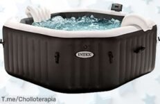 Transforma tu hogar en un paraíso con el Intex Spa hinchable, controla todo desde tu móvil y relájate en burbujas deluxe ¡Oferta única de precio loco por tiempo limitado!