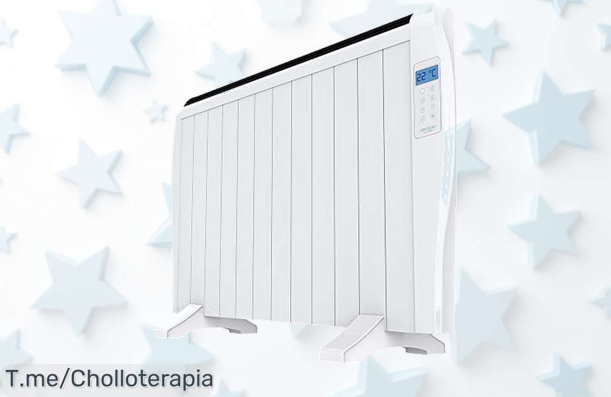 Transforma tu hogar en un refugio cálido con el Cecotec Ready Warm 2500: controla el calor a distancia, disfruta de su confort y no te pierdas este ofertón limitado ¡Compra ya!