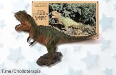 Transforma tu jardín con la Estatua de TRex King a un precio loco, ¡un gigante que asombrará a todos! Aprovecha este ofertón y hazla tuya antes de que se agoten