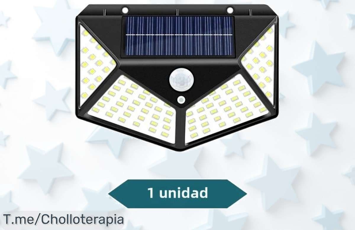 Transforma tu jardín en un espacio mágico con nuestra lámpara solar LED ¡Super chollo que ilumina sin gastar electricidad! Stock limitado, compra ahora antes de que se agoten.