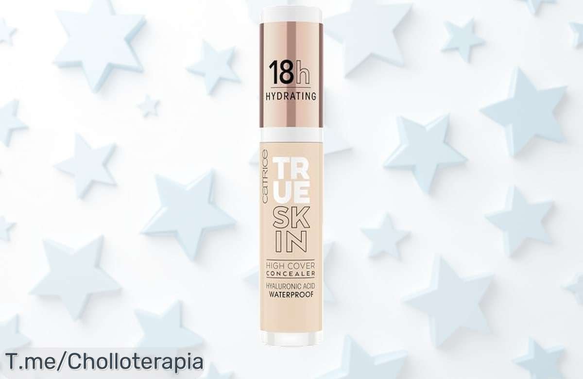 Transforma tu look con el corrector de larga duración que resalta tu belleza natural, ¡no te pierdas este super chollo y luce impecable todo el día! Oferta limitada.