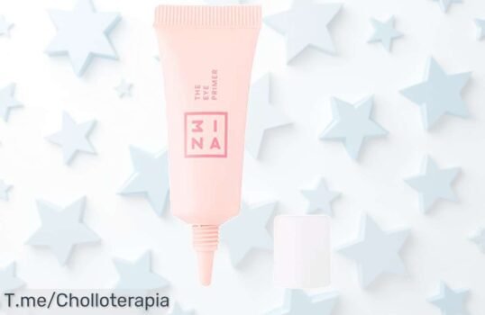 Transforma tu mirada con 3INA MakeUp: Prebase de Ojos Nude, ¡adiós brillos y maquillaje intacto! Aprovecha este super chollo antes que se agote ¡Compra ya!