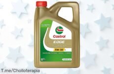 Transforma tu motor con Castrol EDGE 5W30 LL y disfruta de rendimiento top sin fricción, aprovecha este chollazo único antes que se agote ¡Actúa ya!