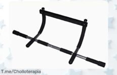 Transforma tu rutina con la barra de dominadas más resistente y fácil de instalar, ¡ofertón limitado para que te ejercites como un pro! Compra ahora antes que se agote