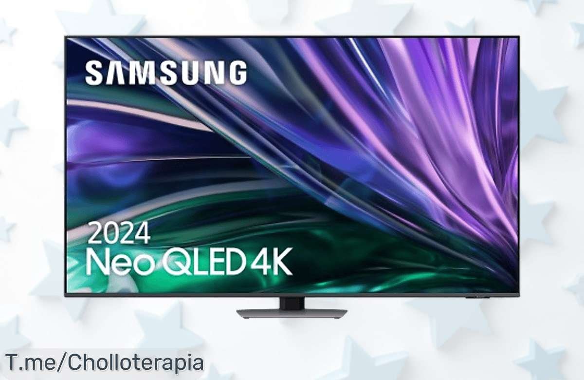 Transforma tu sala en un cine con la TV Neo QLED 55 de Samsung, tecnología 4K impresionante a precio loco. Aprovecha esta oferta limitada y compra ahora antes que se agote.
