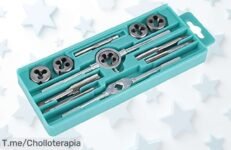 Transforma tu taller con nuestros machos de roscar M3M12 a un precio loco, duraderos y portátiles ¡No te quedes sin esta oferta única antes que se agote!