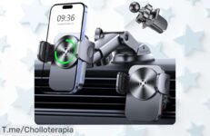 Transforma tu viaje con el cargador inalámbrico para coche a un precio loco — ¡Carga rápida y descuento brutal! Oferta limitada, compra ahora antes de que se agote
