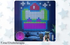 Transforma tus fiestas con Ciskotu, la cortina de luces RGBIC que brilla al ritmo de tu música ¡Super chollo disponible solo por tiempo limitado! Compra ahora y no te quedes sin ella