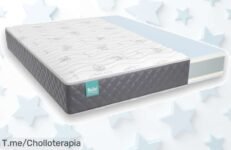 Transforma tus noches en un sueño con el colchón Mulhacén, frescura garantizada y diseño reversible a precio loco ¡Aprovecha esta oferta limitada y siente la diferencia ya!