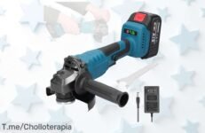 Transforma tus proyectos con la Rectificadora Angular Sin Escobillas M14 a un precio loco; ¡corta cerámica y pule madera fácilmente! Aprovecha este ofertón, quedan pocas unidades, actúa ya