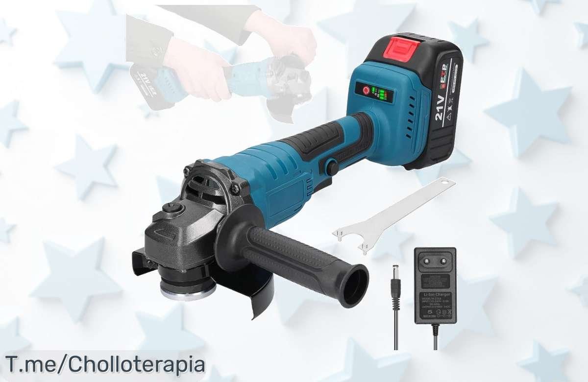 Transforma tus proyectos con la Rectificadora Angular Sin Escobillas M14 a un precio loco; ¡corta cerámica y pule madera fácilmente! Aprovecha este ofertón, quedan pocas unidades, actúa ya.